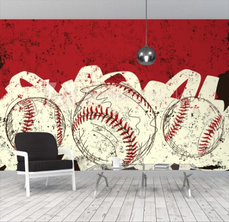 Bild på Three baseballs